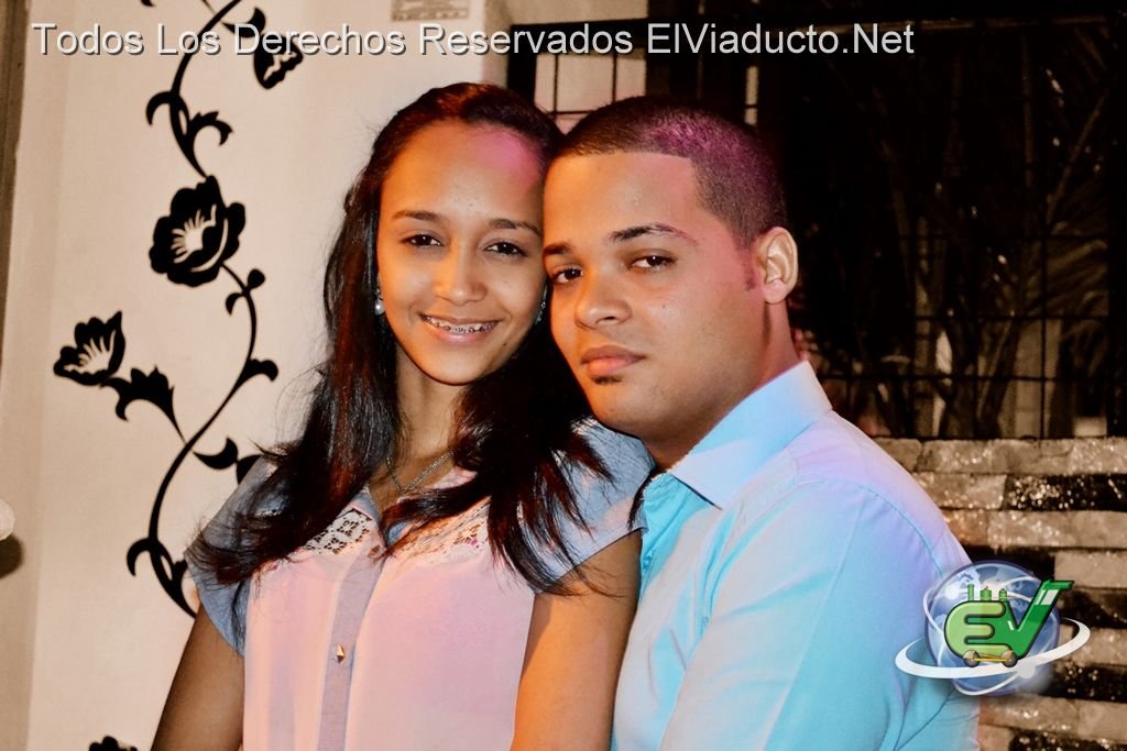 Alvyn García y Thauny García cumplen primer año de noviazgo